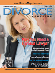 latest issue of divorce magazine summer fall 2013 cover