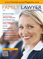 family lawyer magazine inaugural issue cover glossy pages