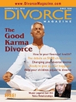 summer/fall 2010 issue divorce magazine cover available now good karma 