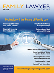 Download Fall 2019 Family Lawyer Magazine