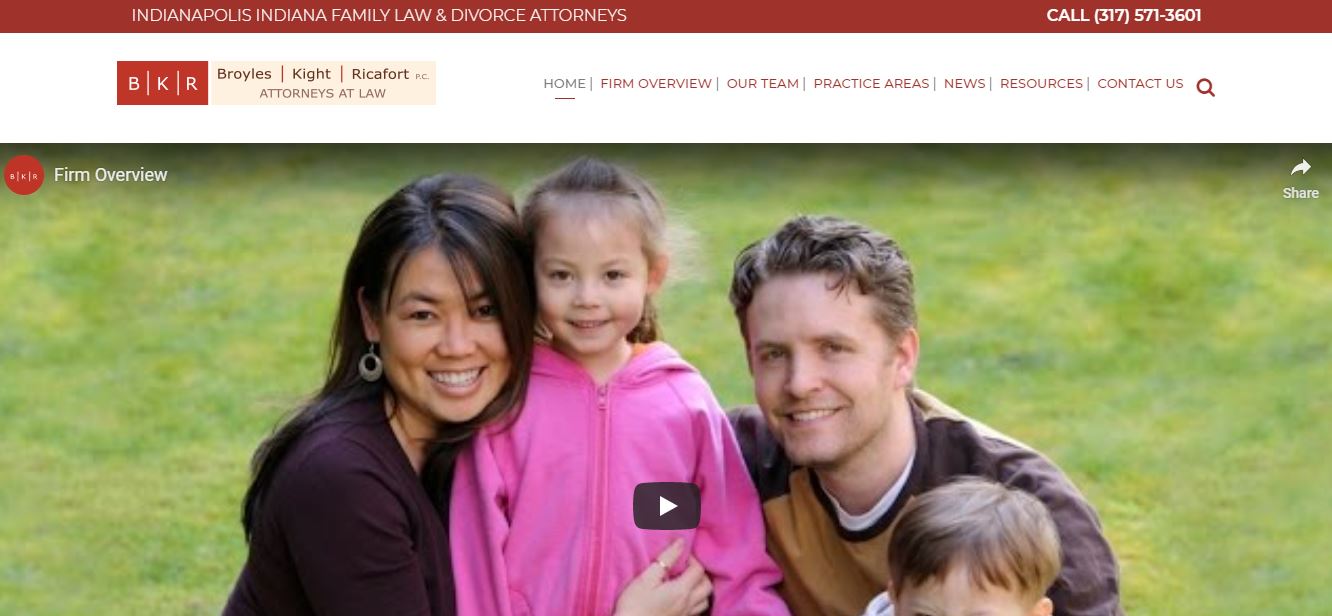 bkr Indiana family law website